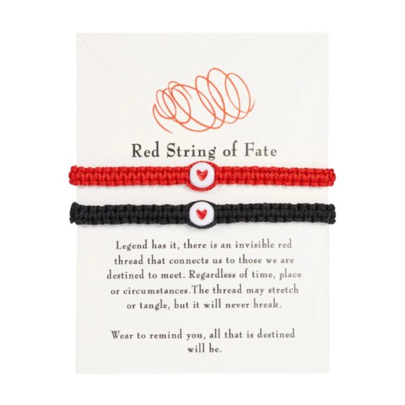 Couples Braided Rope Bracelet Set - Picture 1 of 3